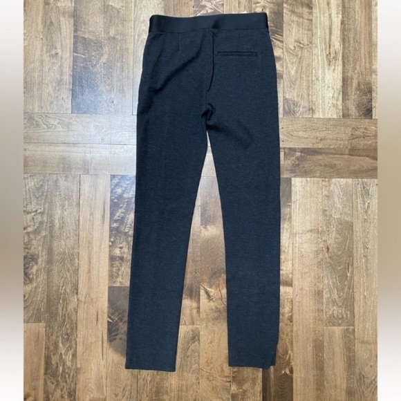 Everlane Stretch Ponte Side Zip Skinny Pants In Charcoal Gray Size XS NEW. - Picture 5 of 6